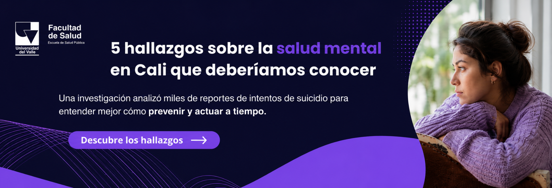 Cinco hallazgos sobre la salud mental en Cali