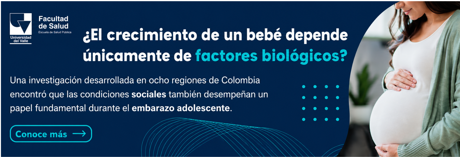 Investigación sobre factores biológicos y sociales durante el embarazo adolescente
