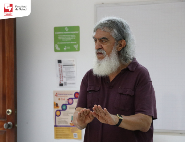 Juan Guillermo Figueroa en di&aacute;logo sobre masculinidades, &eacute;tica y violencias en la Escuela de Salud P&uacute;blica